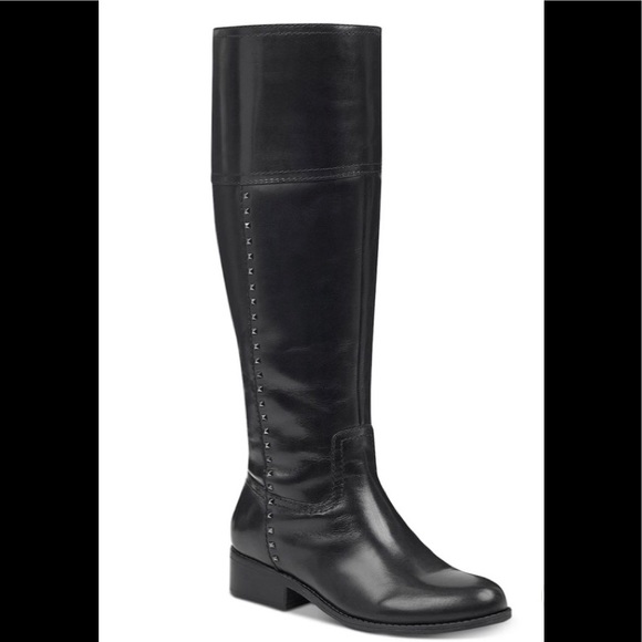 Marc Fisher Shoes - Wide Calf Marc Fisher Galaya Leather Boots